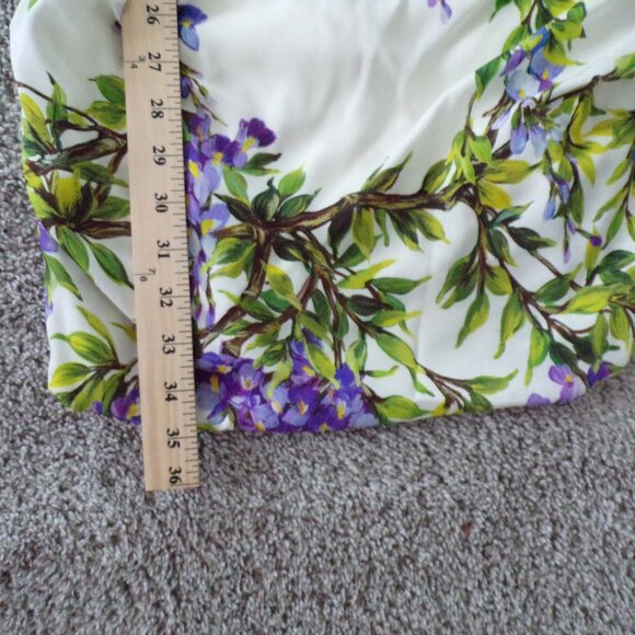 NWOT Dolce & Gabanna y2k Pastel floral SILK mini dress M - Picture 5 of 13